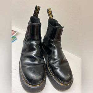 Dr. Martens Black Leather Boots